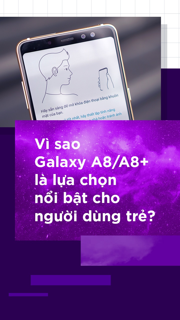 Galaxy A8 anh 1