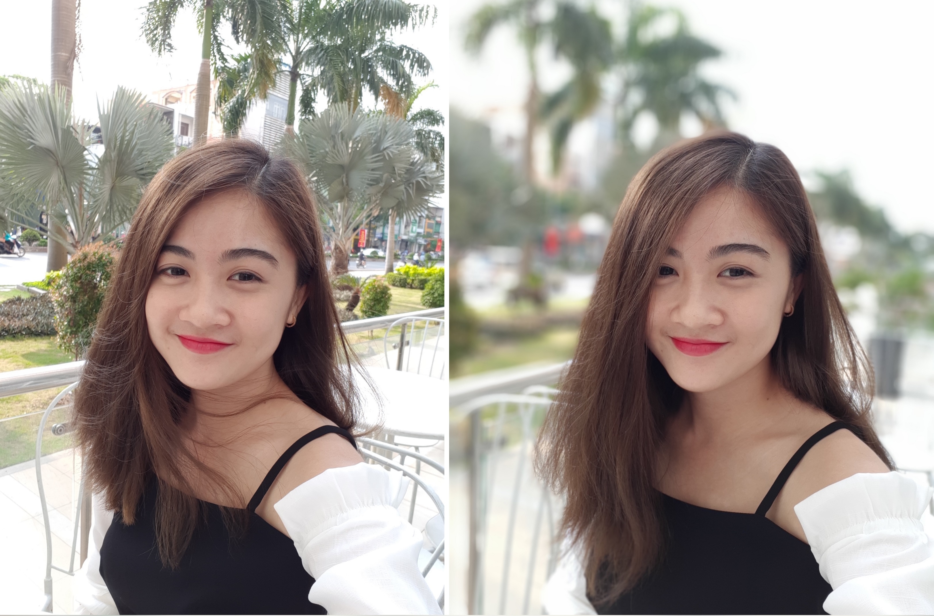 Dung thu camera selfie live focus cua Galaxy A8+ hinh anh