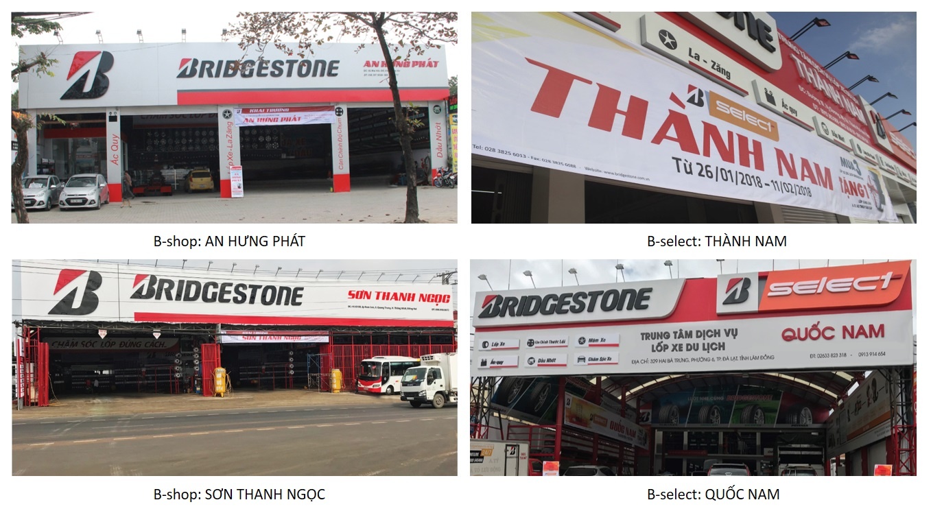 Bridgestone dong loat khai truong 6 trung tam dich vu tren ca nuoc hinh anh