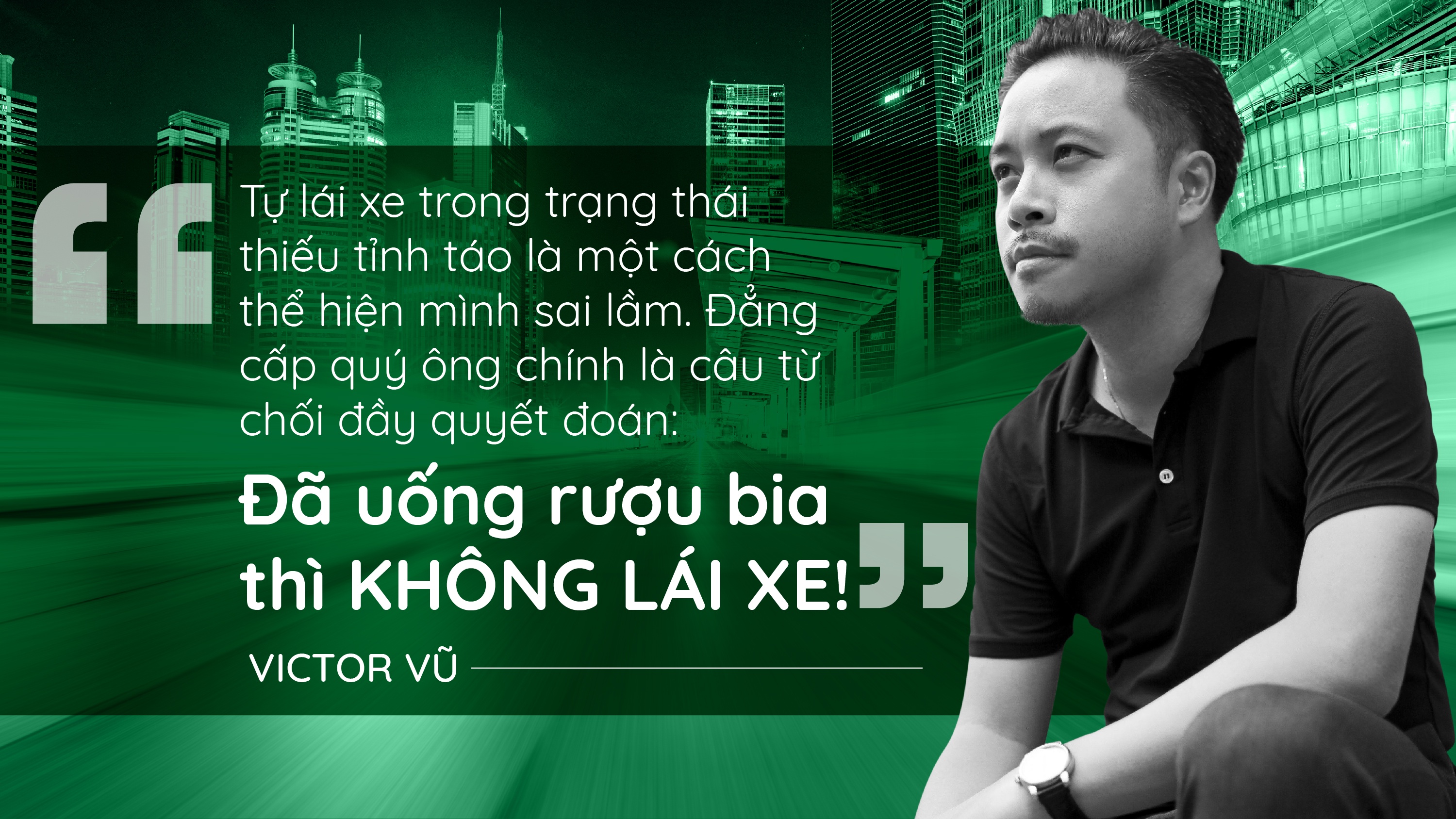 Da uong ruou bia thi khong lai xe anh 1