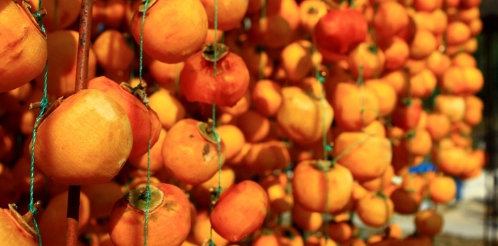 Hong deo Han Quoc say nang - thuc qua Tet la mieng tai Klever Fruits hinh anh