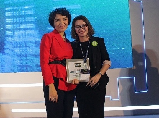 Lotte Mart lot top 100 doanh nghiep co moi truong lam viec tot nhat VN hinh anh