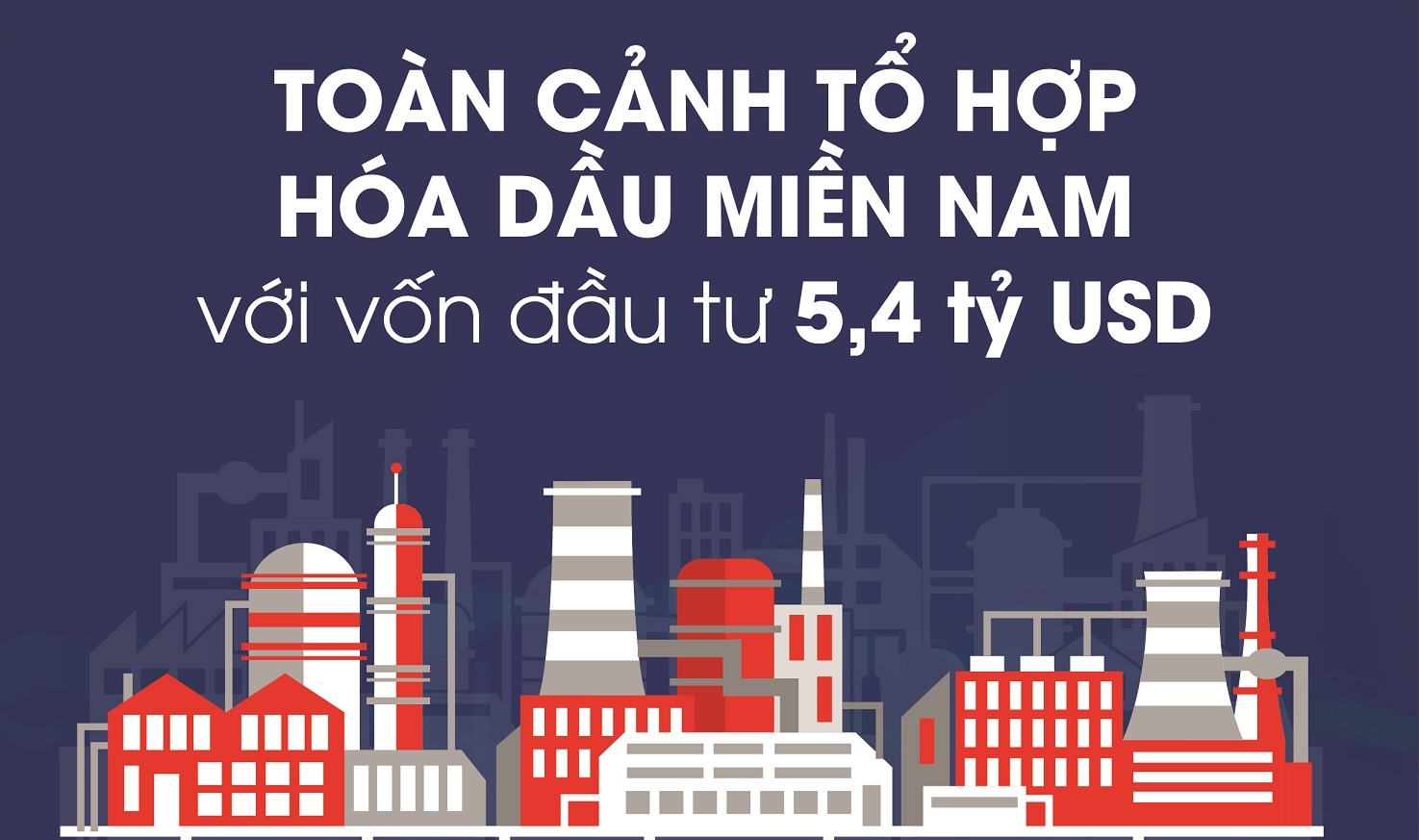 Toan canh to hop hoa dau mien Nam voi von dau tu 5,4 ty USD hinh anh