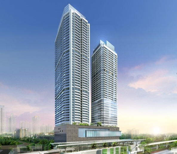 Chung cu hai toa thap, tien ich 5 sao o phia Tay Ha Noi hinh anh