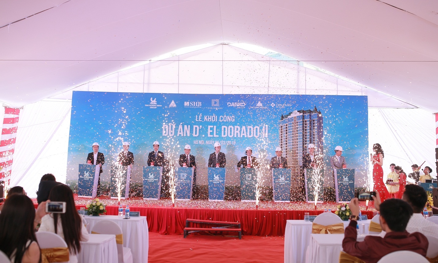 Tan Hoang Minh khoi cong du an moi theo kien truc tan co dien hinh anh