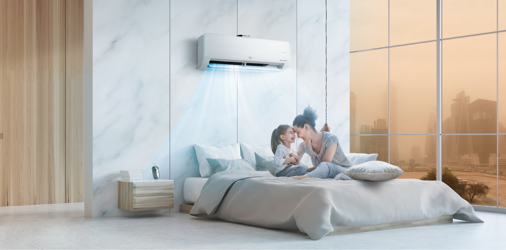 3 uu diem cua dieu hoa thanh loc khong khi LG Dual Cool 2018 hinh anh