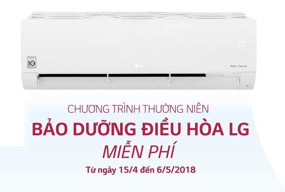 LG bao duong dieu hoa mien phi cho nguoi tieu dung hinh anh