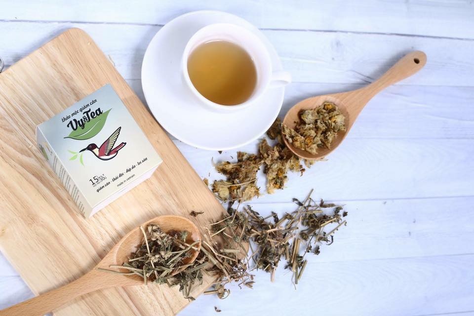 Tra Vy&Tea - lieu phap giam can tu thao duoc hinh anh