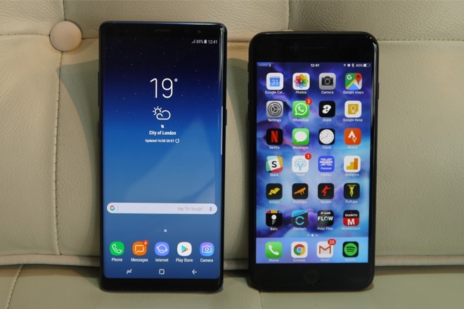 Galaxy Note 8, iPhone 7 Plus giam gia sau tai Di Dong Viet hinh anh
