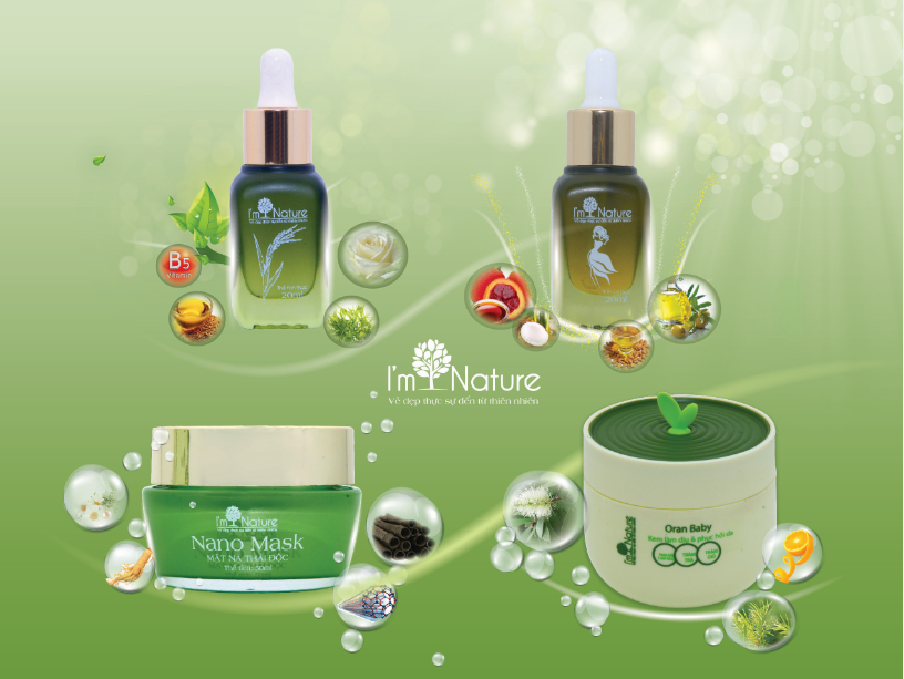 I’m Nature ra mat bo tu my pham chiet xuat tu thien nhien hinh anh
