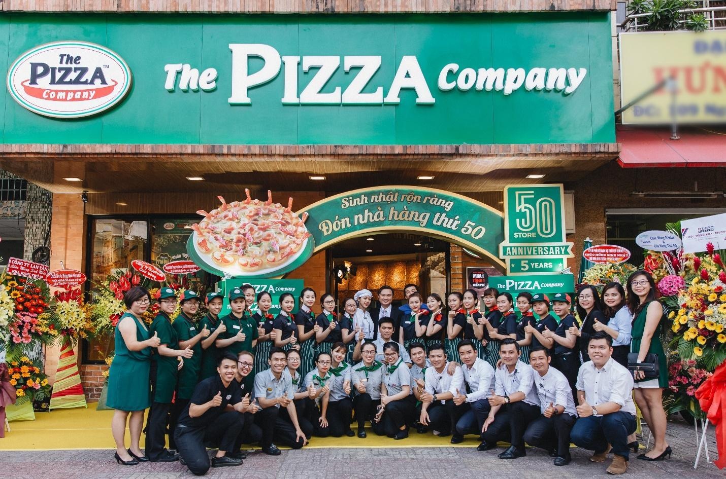 The Pizza Company phat trien dua tren nen tang canh tranh hinh anh