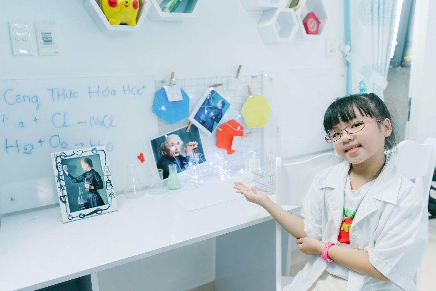 Can phong mo uoc duoc thiet ke rieng boi cac em nho tieu hoc hinh anh