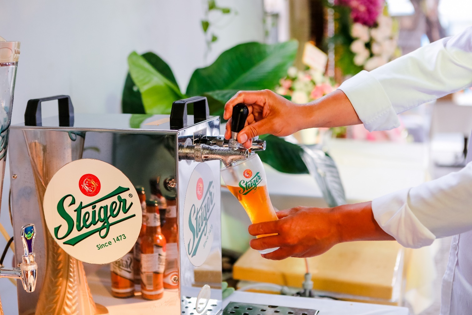 Thuong hieu bia Steiger 500 nam tuoi chinh thuc co mat tai Viet Nam hinh anh