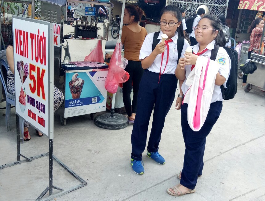 Máy làm kem Hải Âu ảnh 1 May lam kem Hai Au anh 1