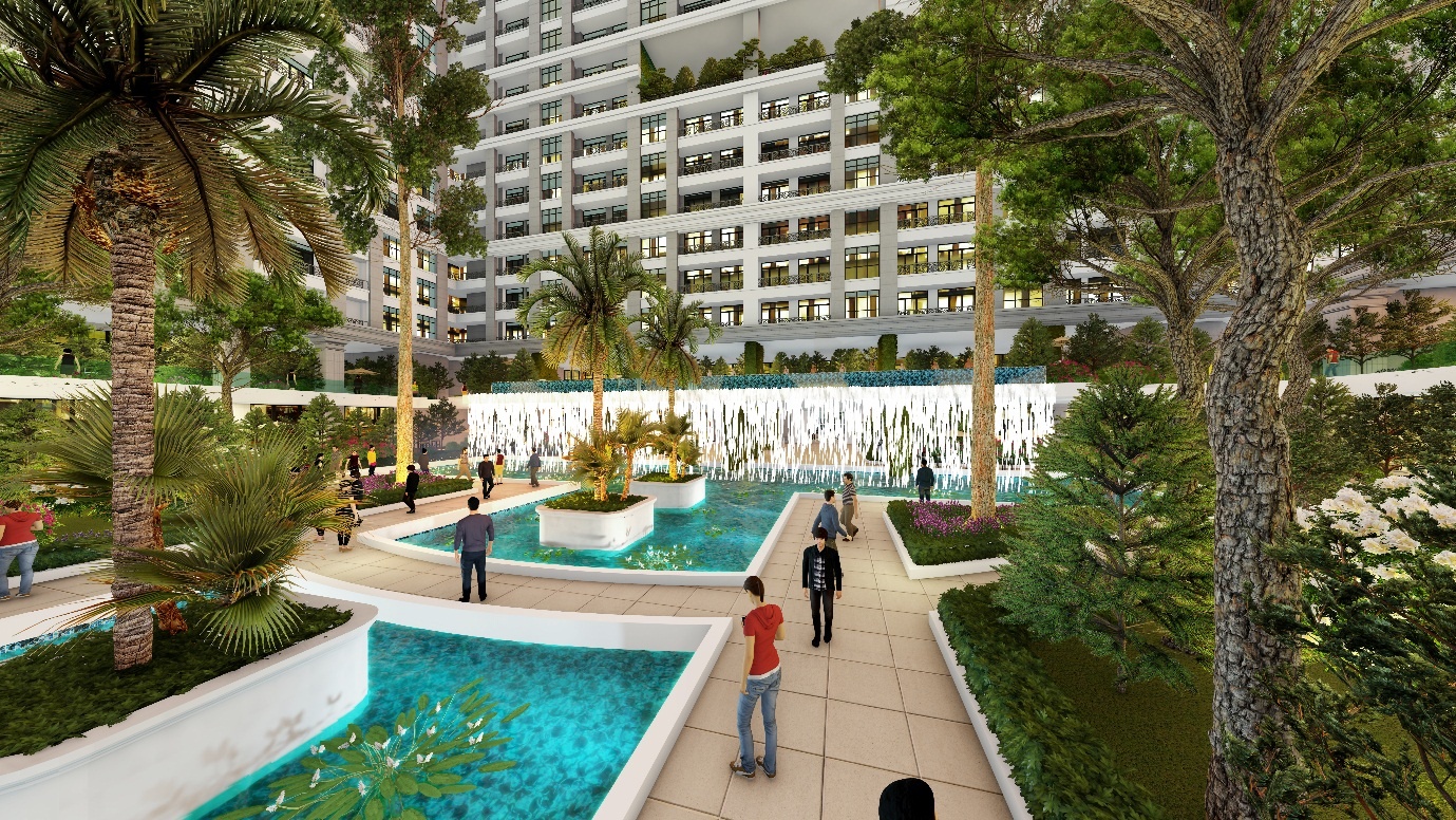 Sunshine Garden - khu vuon Au trong long pho thi hinh anh