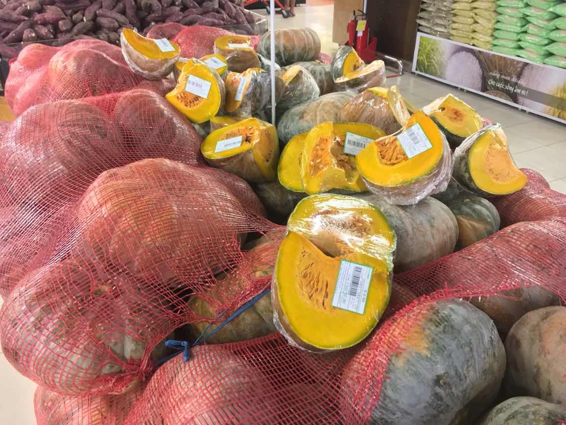 Lotte Mart ho tro tieu thu bi do Dak Lak, dua hau Quang Nam hinh anh