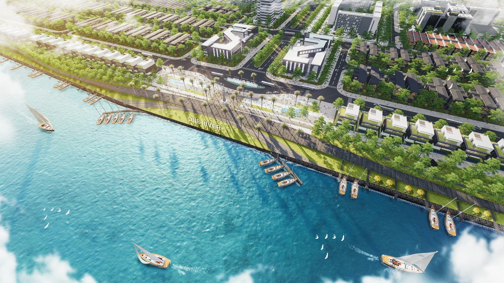 One River ghi dau tu nhung tien ich cao cap hinh anh