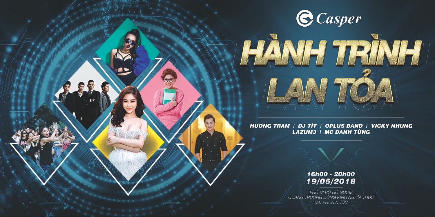 Dieu hoa Casper anh 1