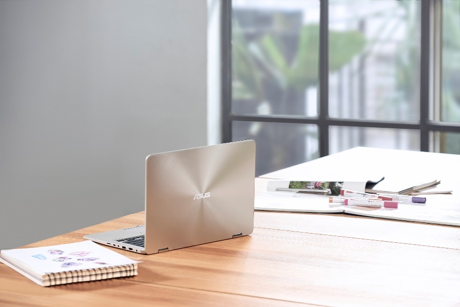 ZenBook Flip 14 - laptop co ban le xoay gap nho nhat the gioi hinh anh