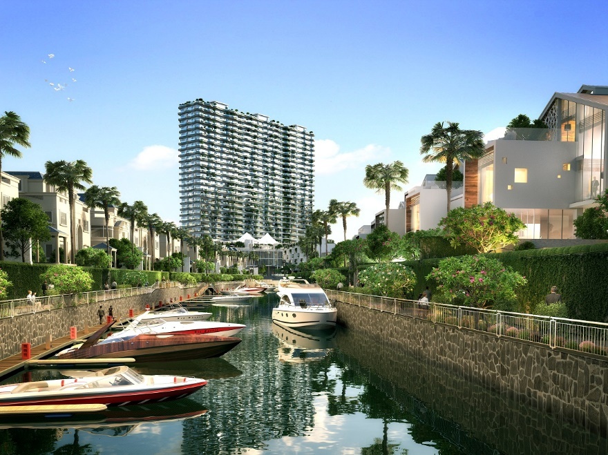 Phoi canh du an bat dong san tich hop ben du thuyen o TP.HCM hinh anh