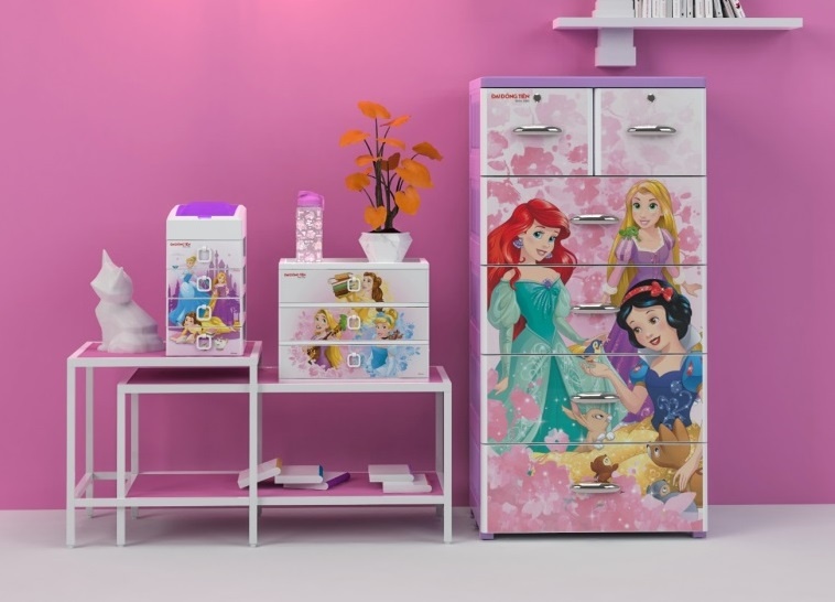 Dai Dong Tien chinh phuc nguoi dung bang BST in hinh Disney hinh anh