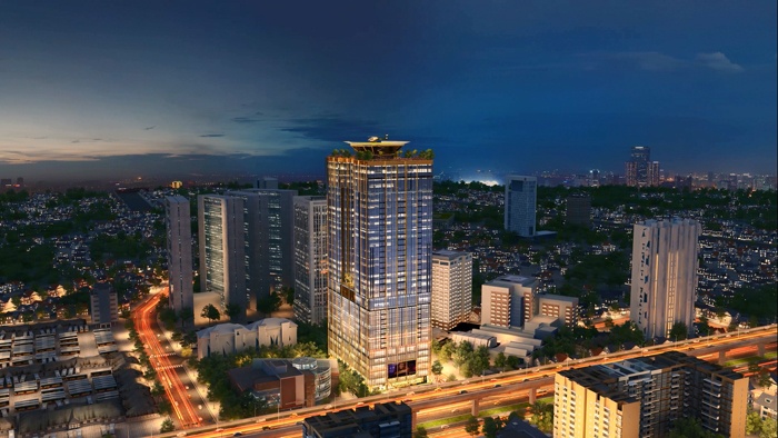 Sunshine Center - toa thap lay cam hung tu Trump Tower NewYork hinh anh