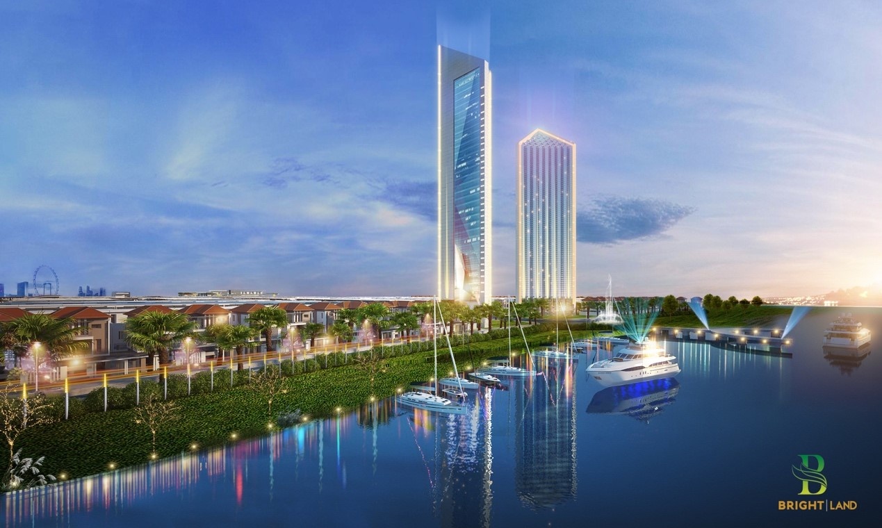 Sun River City - khu do thi quy tu 1.600 biet thu ben song Co Co hinh anh