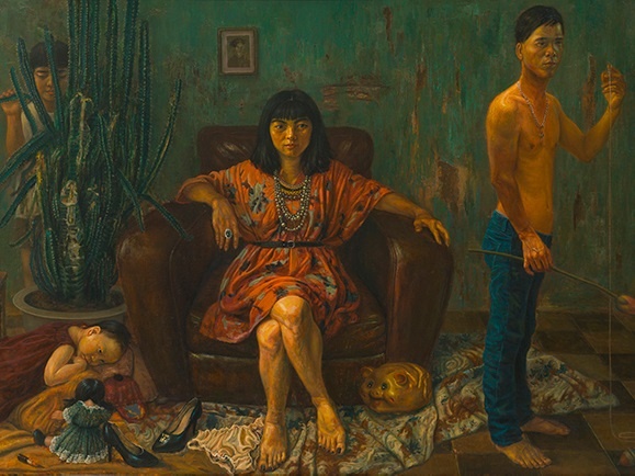 Gioi thieu tac pham cua 10 nghe si tre tai trien lam 'Toa 2' hinh anh