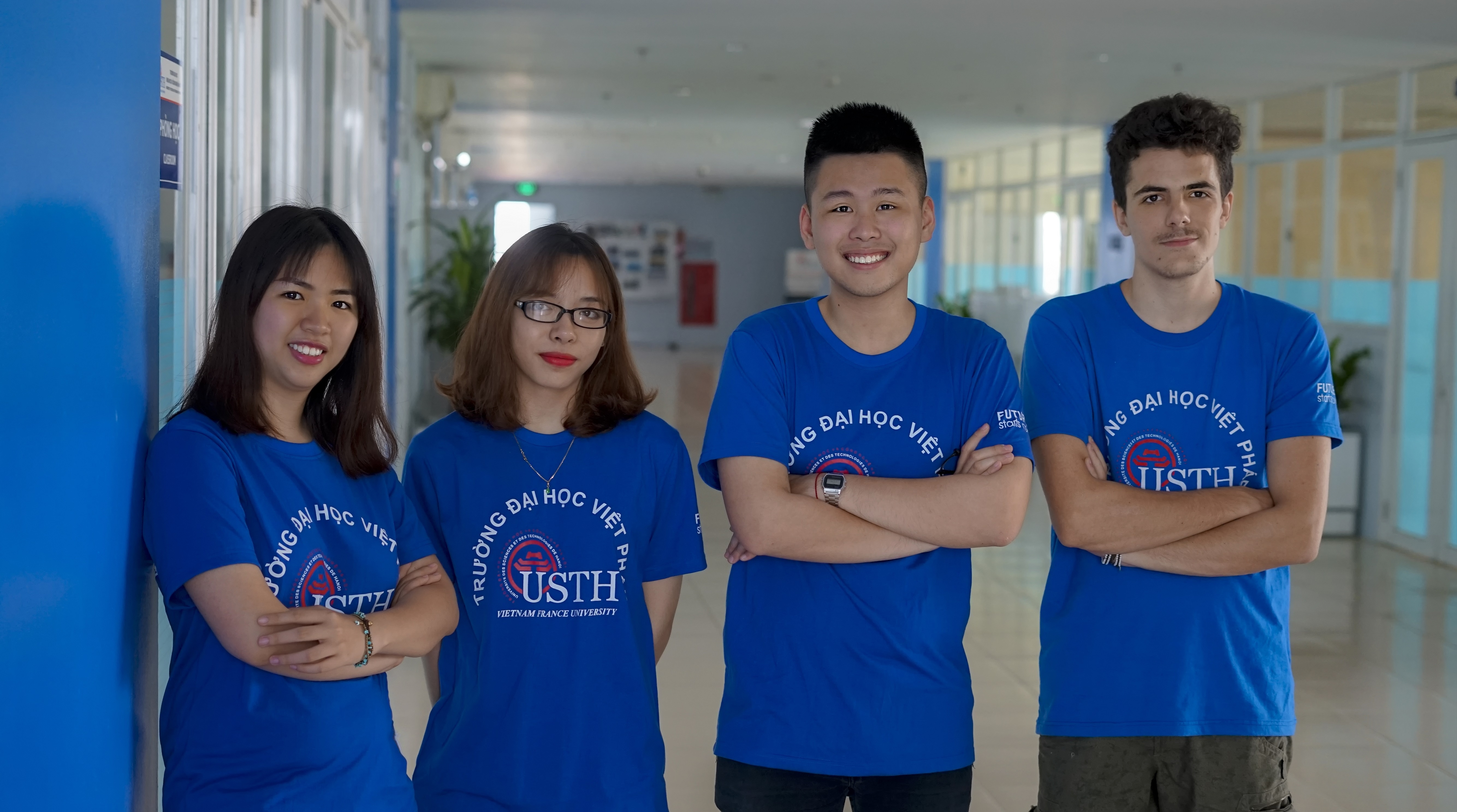 70% hoc vien he thac si truong DH USTH thuc tap tai nuoc ngoai hinh anh