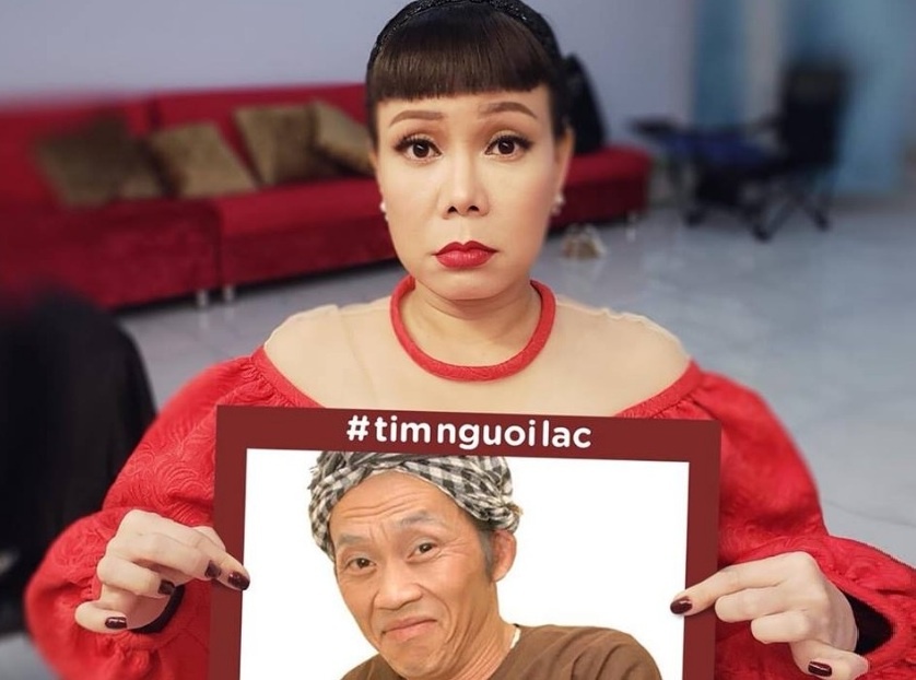 Viet Huong cung loat sao Viet len Facebook nhan tim nguoi than hinh anh