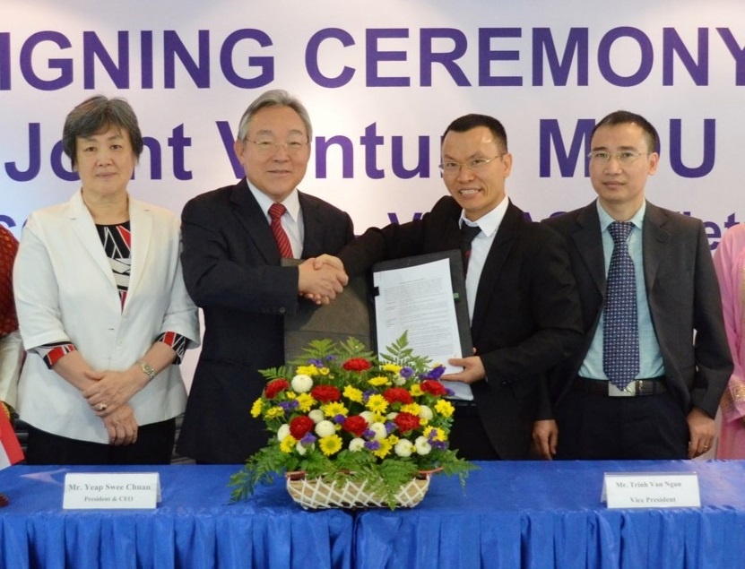 Vinfast hop tac Aapico Hitech lap lien doanh san xuat than vo xe hinh anh