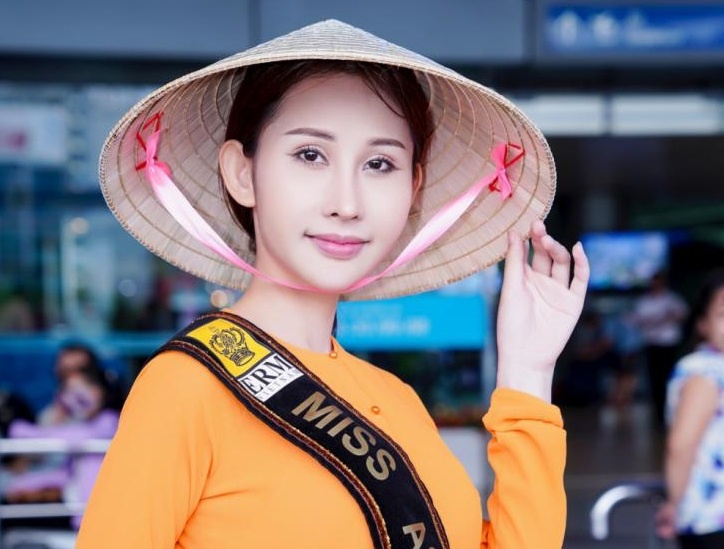 Chi Nguyen len duong 'chinh chien' tai Miss Asia World 2018 hinh anh
