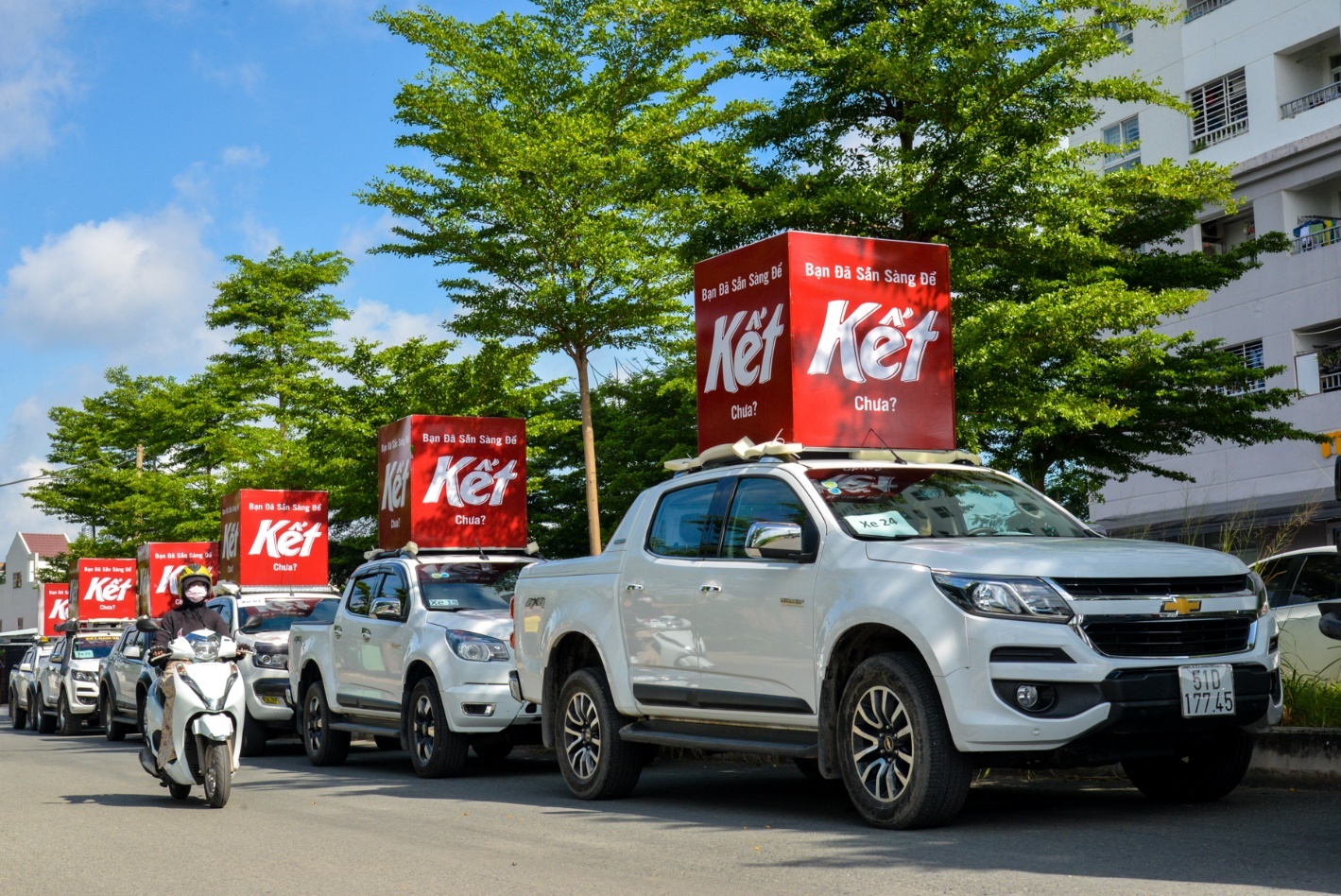 Gioi tre Sai thanh thich thu voi dan xe Ford Ranger xuat hien tren pho hinh anh