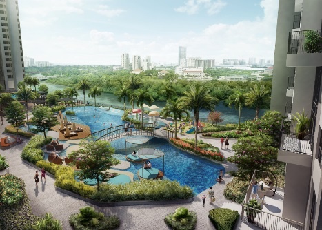 The View - Riviera Point: Du an so huu ho boi nuoc man doc dao hinh anh