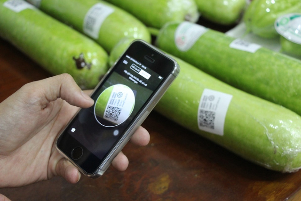 Rong cua hoi nhap cho DN Viet voi ung dung QR Code truy xuat nguon goc hinh anh