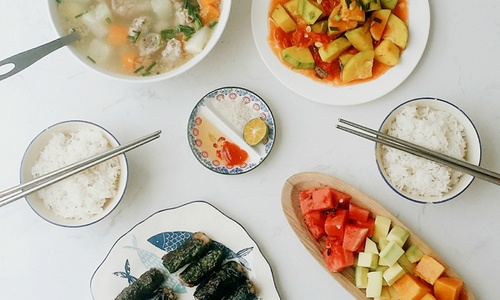 Cu dan mang hao hung voi trao luu khoe anh 'com nha ta' hinh anh