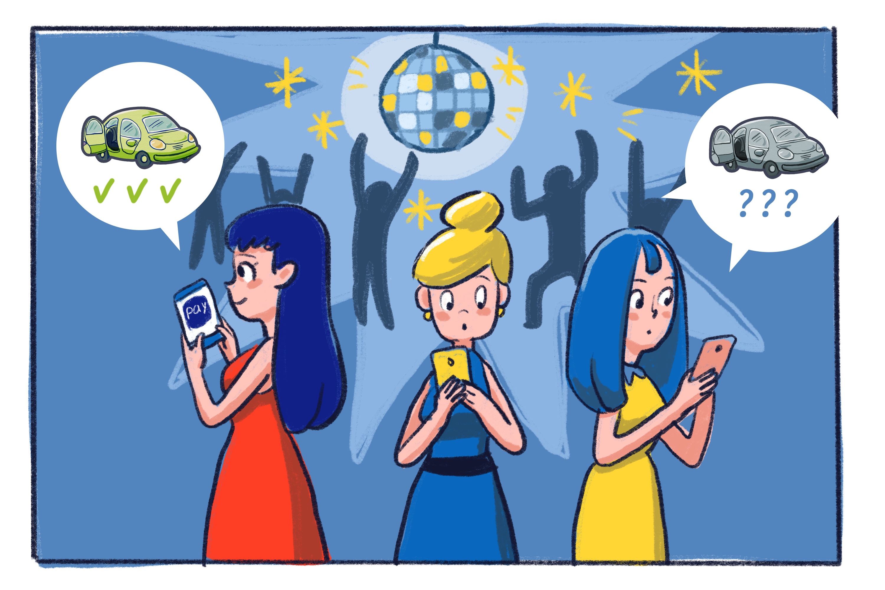 Mot ngay khong xai tien mat cua co nang ban ron hinh anh