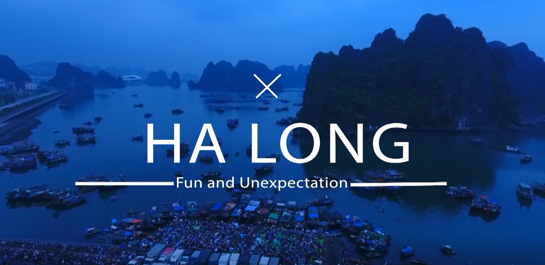 Video - Den Ha Long: Vi vu tren vinh, trai nghiem he tro choi da sac m hinh anh