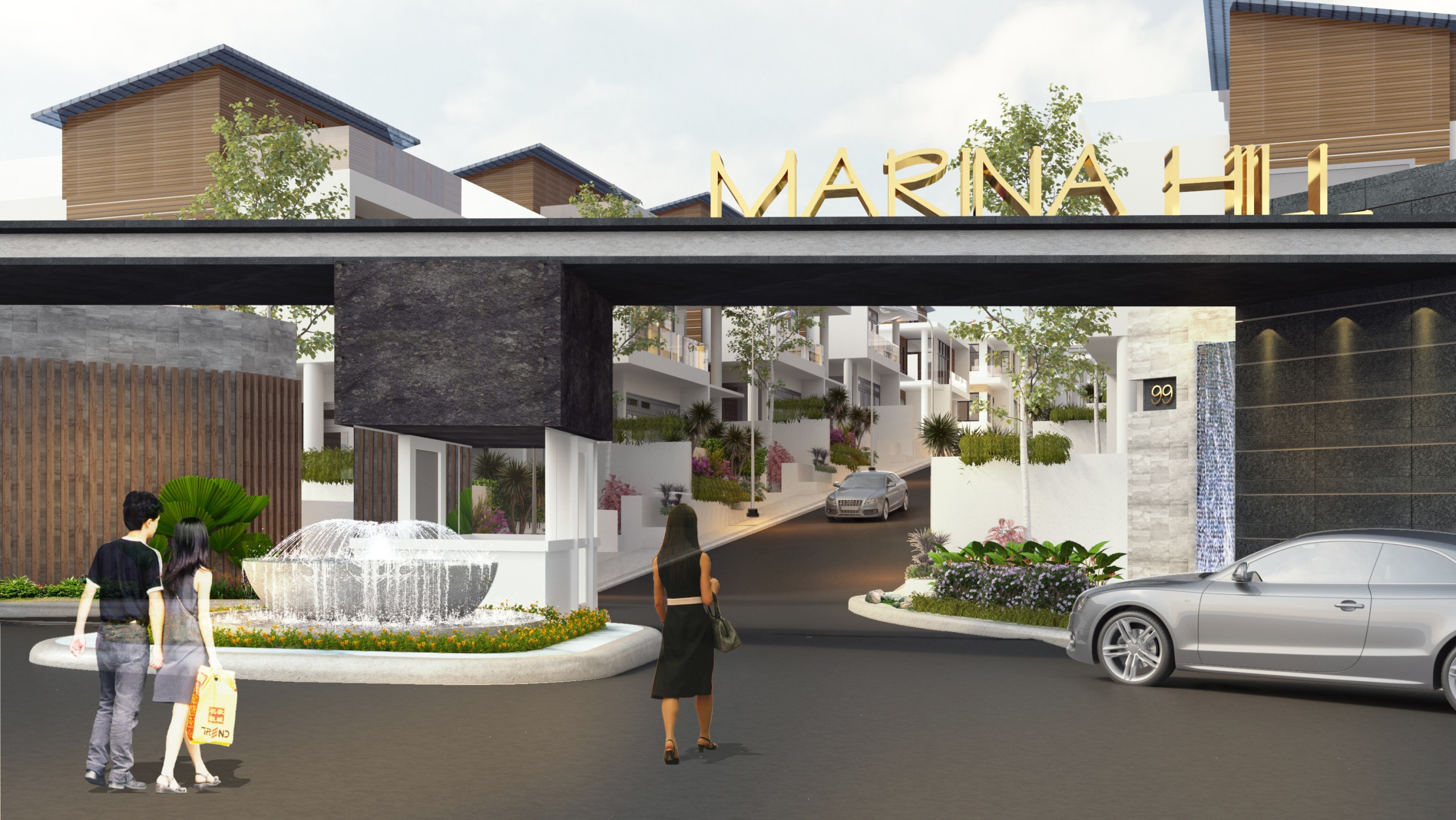 khu nghi duong Marina Hill anh 1