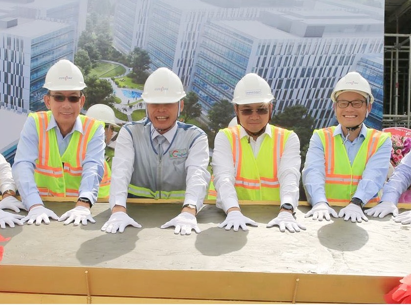 Cat noc thap van phong Tower 1, du an OneHub Saigon hinh anh