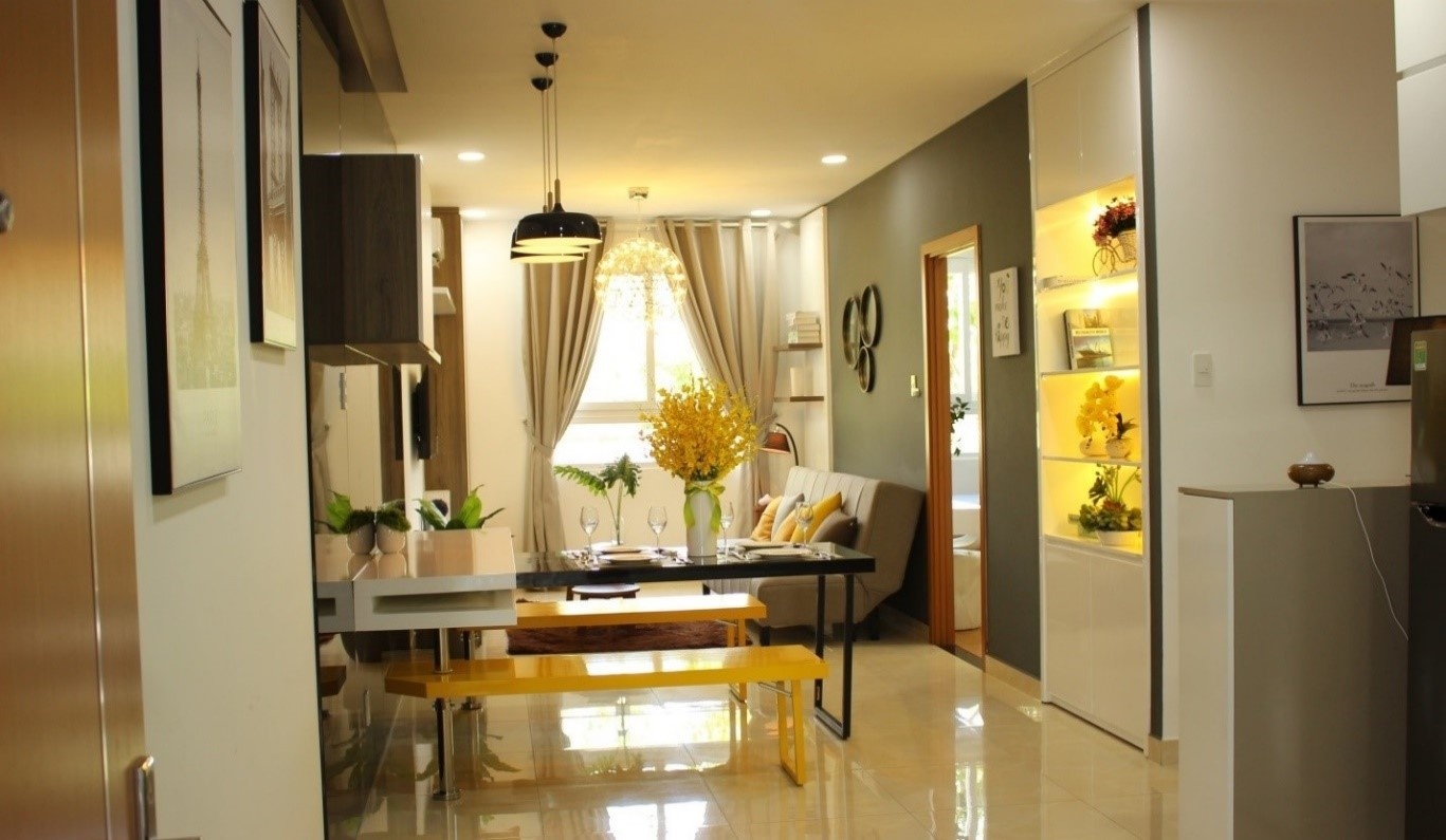 Can ho 330 trieu tieu chuan Singapore tai phia Bac Sai Gon hinh anh