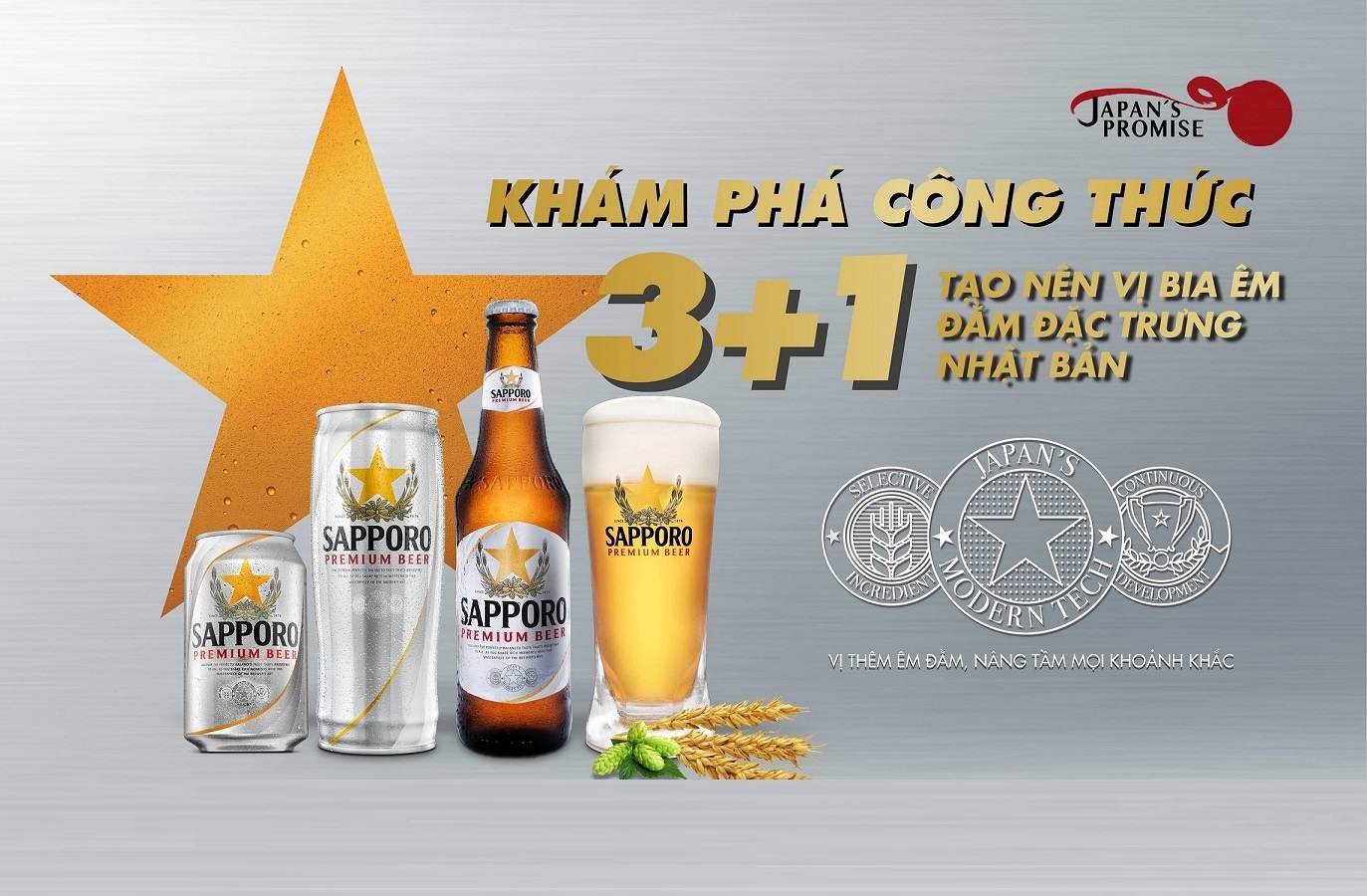 Kham pha cong thuc 3+1 tao nen vi bia em dam dac trung Nhat Ban hinh anh