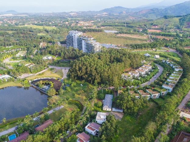 Kien truc xanh voi 181 can biet thu tren cao tai Ha Noi hinh anh