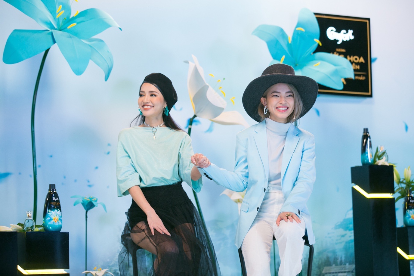 Bich Phuong, Chau Bui do than thai khi thu thach phong cach moi hinh anh