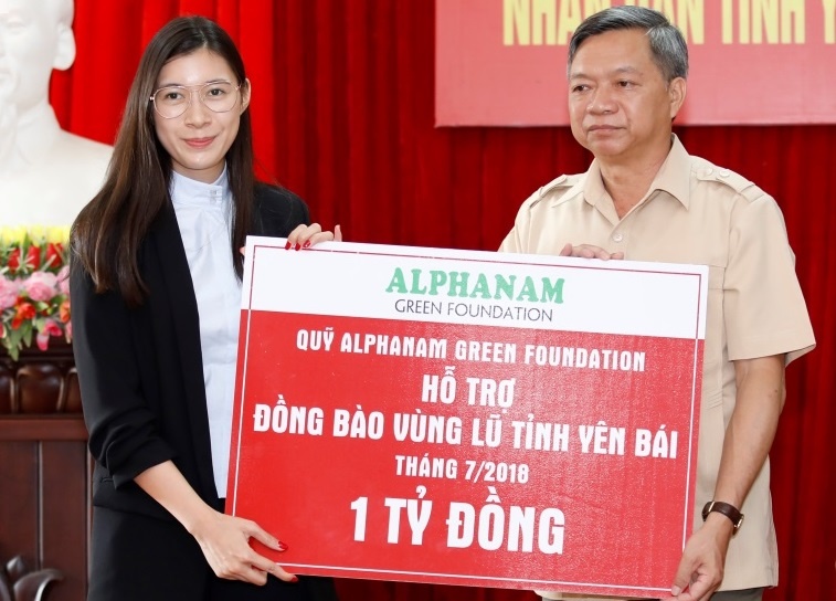 Nu CEO 9X gop 1 ty dong cuu tro vung lu tai Yen Bai hinh anh