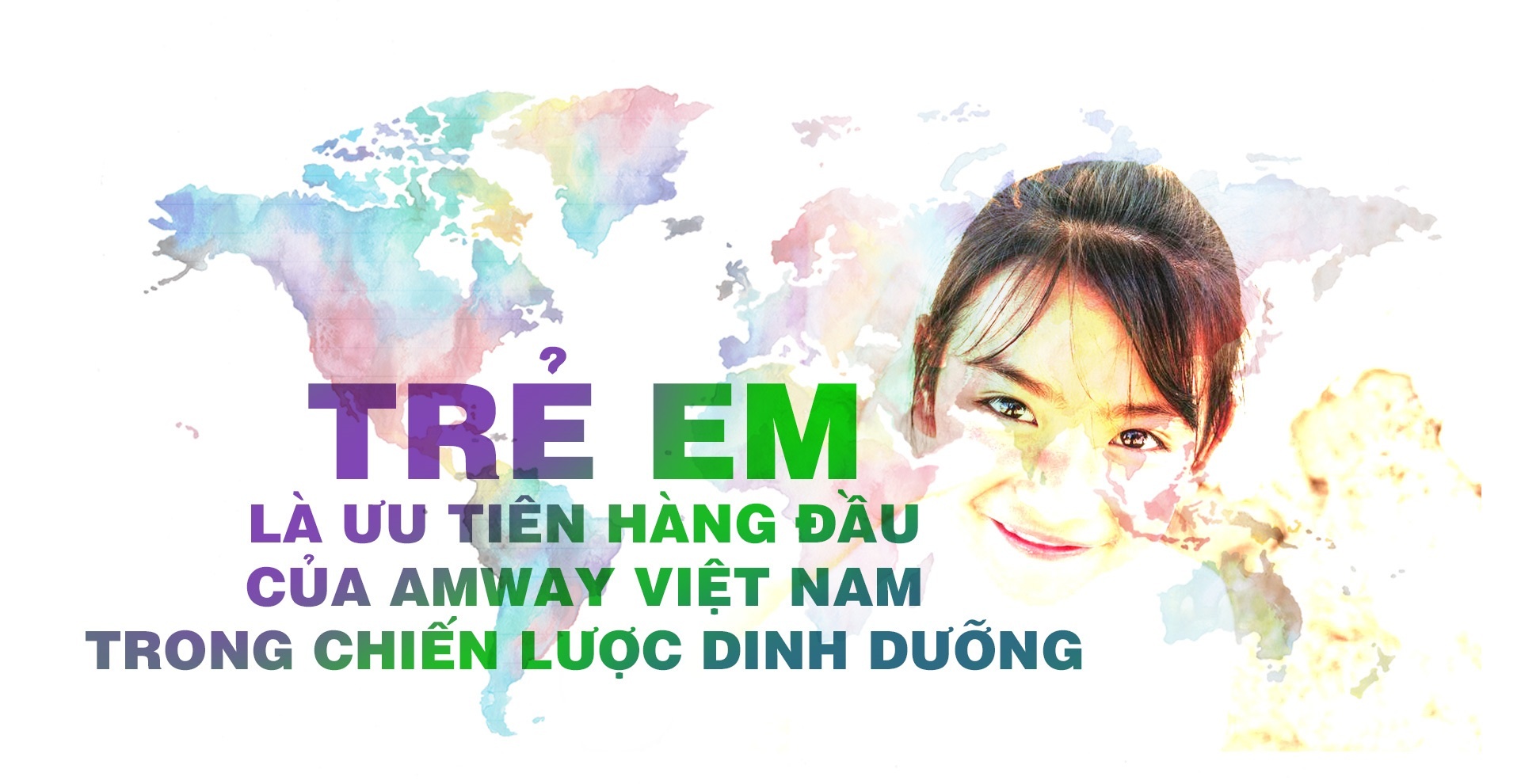 Tre em la uu tien hang dau cua Amway VN trong chien luoc dinh duong hinh anh
