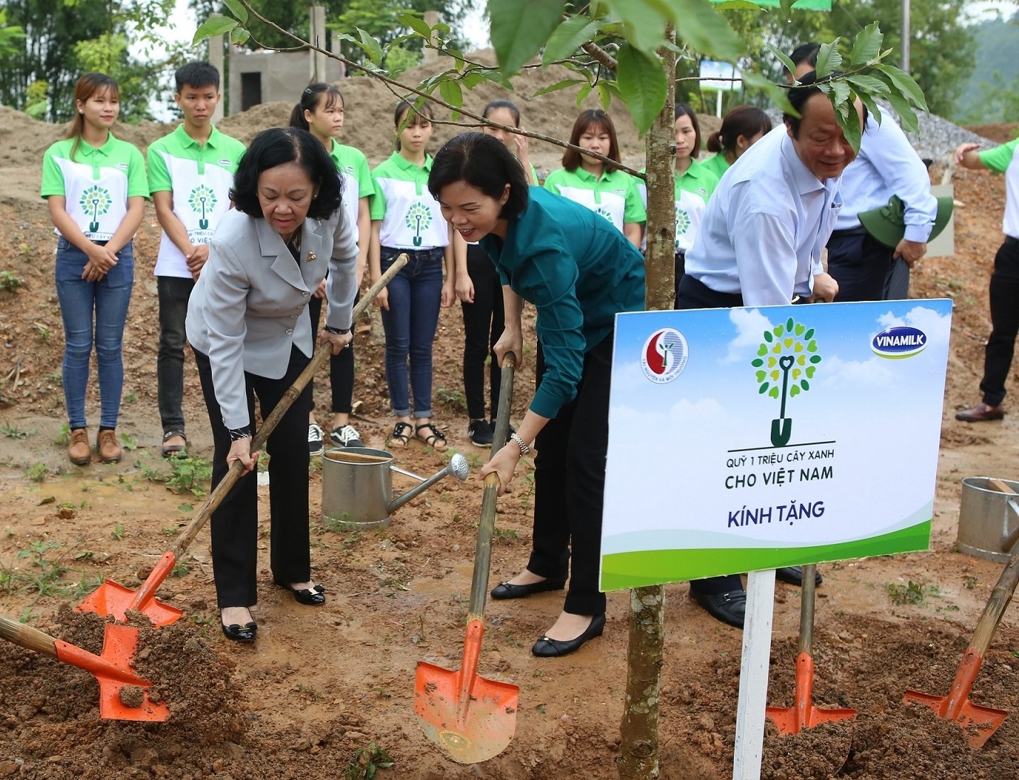 Trong 100.000 cay xanh tai khu di tich lich su quoc gia Na Tu, Bac Kan hinh anh