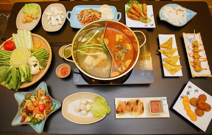 K Vegeterian Cafe & Restaurant - quan an chay cho gia dinh dip Vu Lan hinh anh