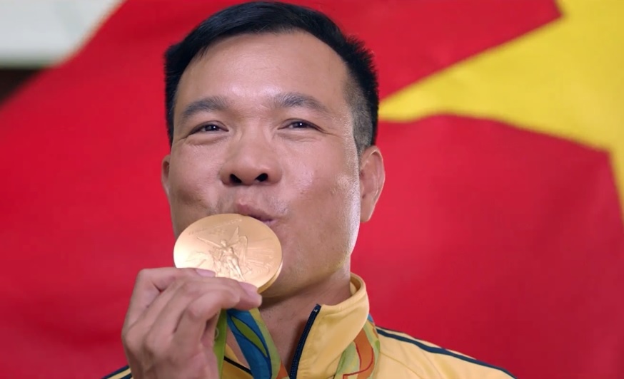 Doan phim ngan day xuc cam ve the thao Viet Nam truoc them ASIAD hinh anh