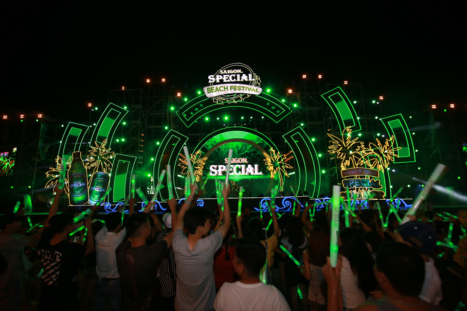 Bich Phuong, Bao Anh het minh cung dem hoi Beach Festival 2018 hinh anh